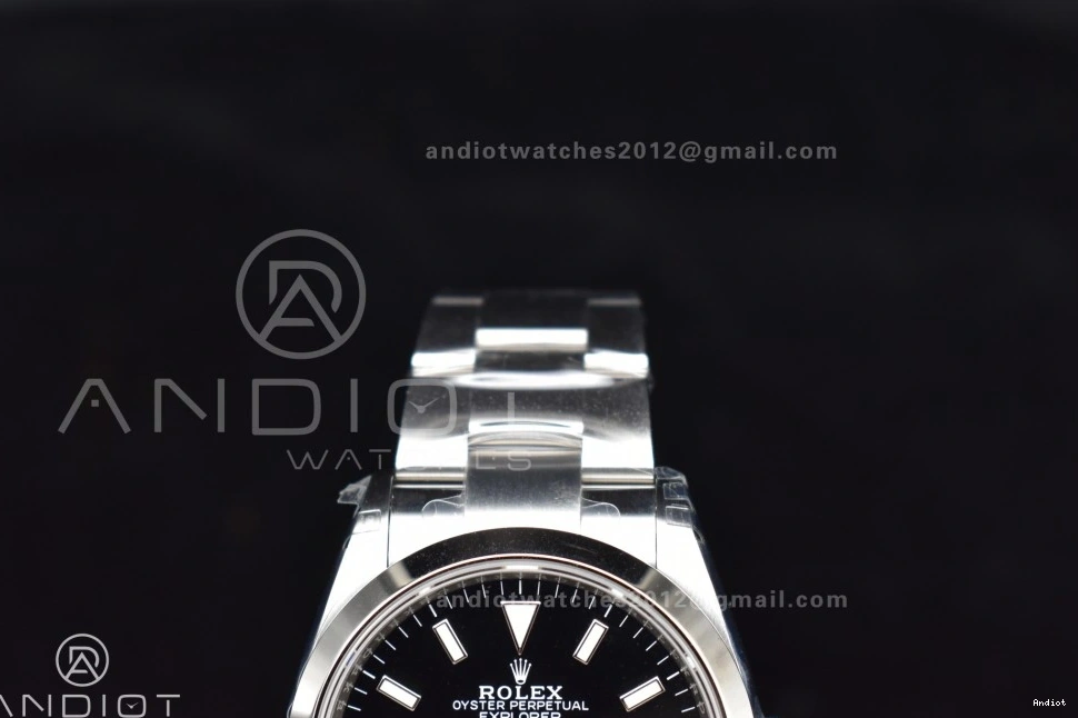 Steel 1:1 124270 Dial Explorer on VSF DD3230 SS 36mm Black Best 904L Edition Bracelet 0518